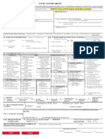 Civil Cover Sheet Without