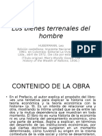 Los Bienes Terrenales del Hombre