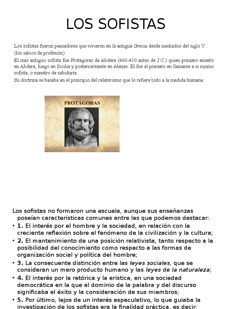 Los Sofistas Retórica Sócrates Prueba gratuita de 30