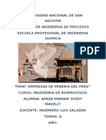 Centros Mineros Del Peru