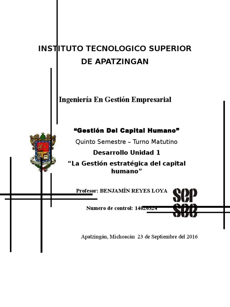 La Gestión Estratégica Del Capital Humano | PDF | Recursos humanos
