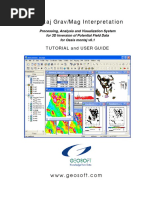 Montaj Grav/Mag Interpretation: Tutorial and User Guide