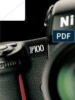 Brochure Nikon F100
