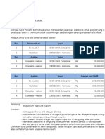 Surat Penawaran Alat Berat