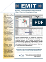 Maxwell 4.0: Modeling, Presentation and Visualization of EM and Electrical Geophysical Data