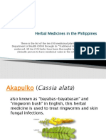 Herbal Medicines in The Philippines