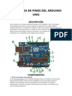 Diagrama de pines Arduino Uno guía completa