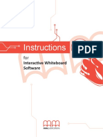 Instructions: Interacti Ve Whiteboard Soft Ware