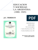 Tedesco Juan Carlos - Educacion y Sociedad en la Argentina.pdf