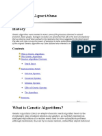 Genetic Algorithms111