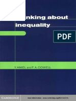 Thinking About Inequality