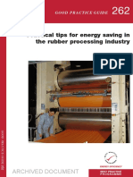 GPG262 Practical Tips For Energy Saving in The Rubber Processing Industry