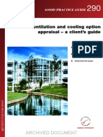 GPG290 Ventilation and Cooling Option Appraisal A Clients Guide PDF