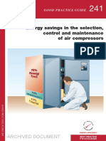 GPG241 Energy Savings in the Selection%2c Control and Maintenance of Air Compressors