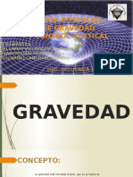 Fundamentos de La Teoria Potencial de Gravedad y Control Vertical