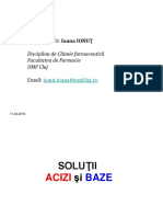 Curs 1, Solutii, Acizi Si Baze (5622)