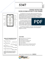 Smoke Detector With Interconnect and Timer: Features