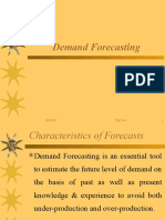 Forecasting