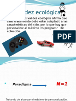 Validez Ecológica en Psicología