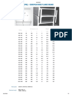 Hea (Ipbl) - European Wide Flange Beams