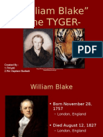"William Blake" - The TYGER-: Created By: 1.fitriyati 2.riri Septiani Budiarti