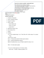 SEISMIC ANALYSIS USING LUMPED MASS METHOD