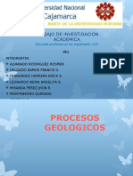 GEOLOGÍA (Procesos y Ciclos Geológicos)