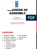 Module 3-Business of Assembly