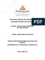 Relatório parcial sobre oportunidade de empreendimento em manutenção rodoviária e ferroviária