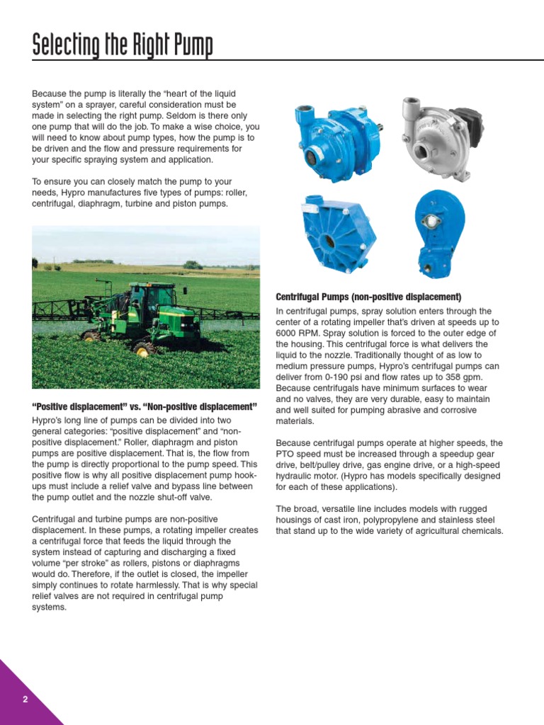 Spraying Guide Pdf Pump Transmission Mechanics