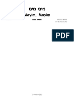 Mayim Mayim PDF