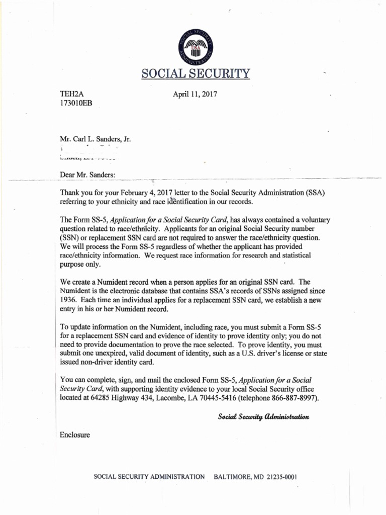 Social Security PDF Social Security Number United States Postal