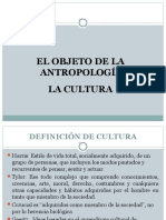 Antropologia Tema 1: La Cultura