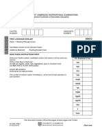 University of Cambridge International Examinations International General Certificate of Secondary Education