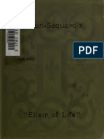 Elixir of Life-Brown Sequard