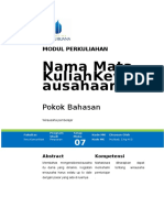 Template Modul 7 Kewirausahaan