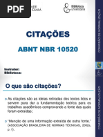 Normalização - Citações