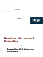 Quantum Information & Computing