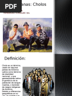 ¿Qué Significa Cholo' - El Origen de Una Palabra Muy Peruana | PDF | Perú