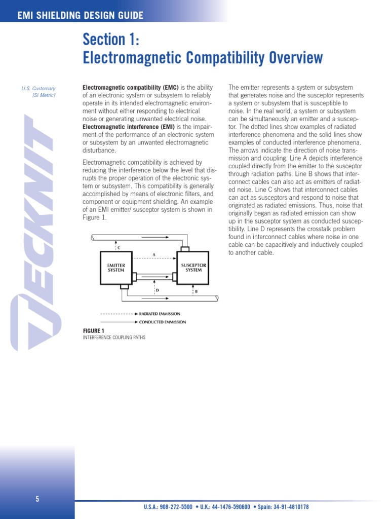 Emi Design Guide | PDF | Electromagnetic Compatibility