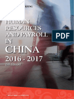 HR & Payroll in China 2016-2017 - Preview