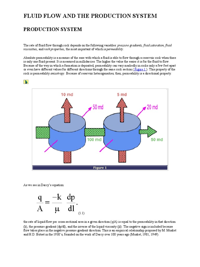 130845547 1 Fluid Flow and the Production System Petroleum Reservoir