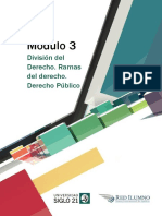 M3 - L6 - División del Derecho. Ramas del derecho. Derecho Público.pdf