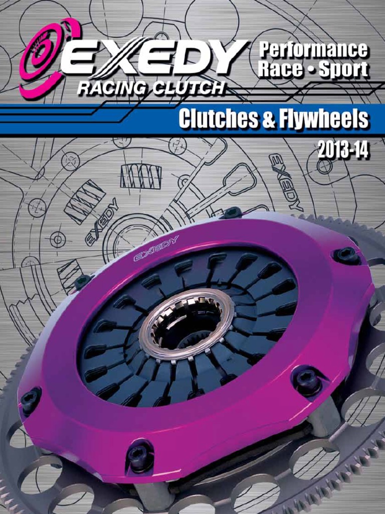Exedy Sports Catalog | PDF | Clutch | Transmission (Mechanics)