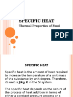 Especific Heat
