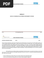 Module 5 - Digital Techniques Electronic Instrument Systems PDF