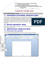 Introducción a Word 2010 - Configurar formatos de texto y párrafos