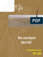 Mina Justa PDAC 2007