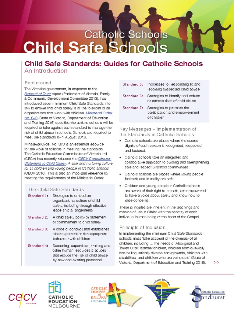 Child Safe Standards Intro Download Free PDF Child Protection