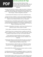 Posturas de Yoga
